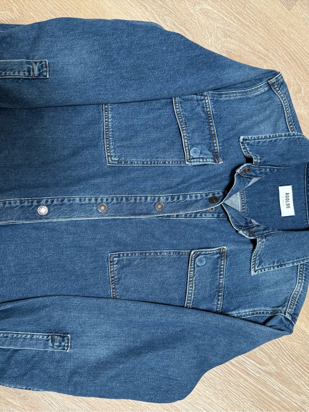 Agolde Women Denim shirt jacket